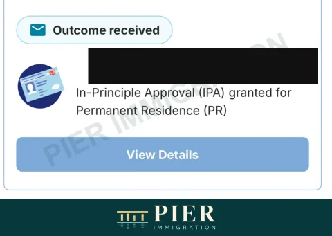 PR in-principle approval from Pier's approval collection, with personal details removed; source-file date 17 Jun 2026